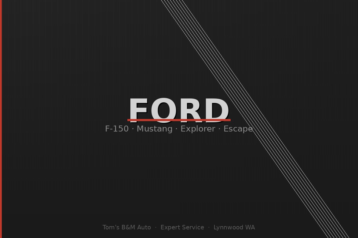 Ford repair Edmonds WA