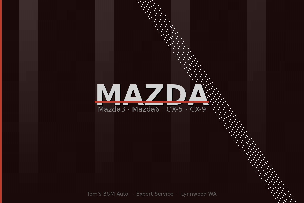 Mazda repair Edmonds WA